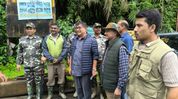 BJP Sikkim team visits landslide-hit Rimbi, hands over relief materials BJP Sikkim team visits landslide-hit Rimbi, hands over relief materials