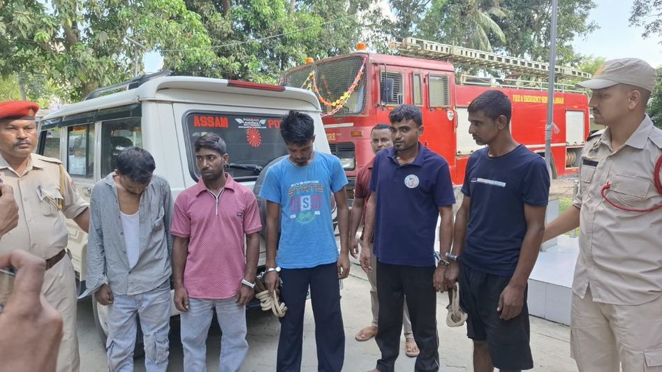 Assam: Five alleged cattle thieves arrested in Nagaon’s Juria Assam: Five alleged cattle thieves arrested in Nagaon’s Juria