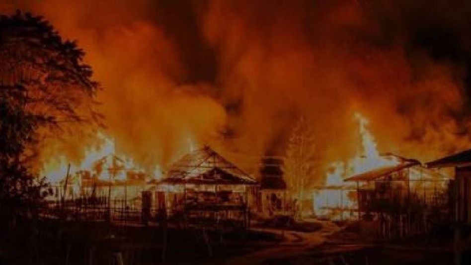 Manipur: KCAC condemns burning of Sojamphai village, alleges attacks on Kuki-Zo civilians by Naga armed groups Manipur: KCAC condemns burning of Sojamphai village, alleges attacks on Kuki-Zo civilians by Naga armed groups