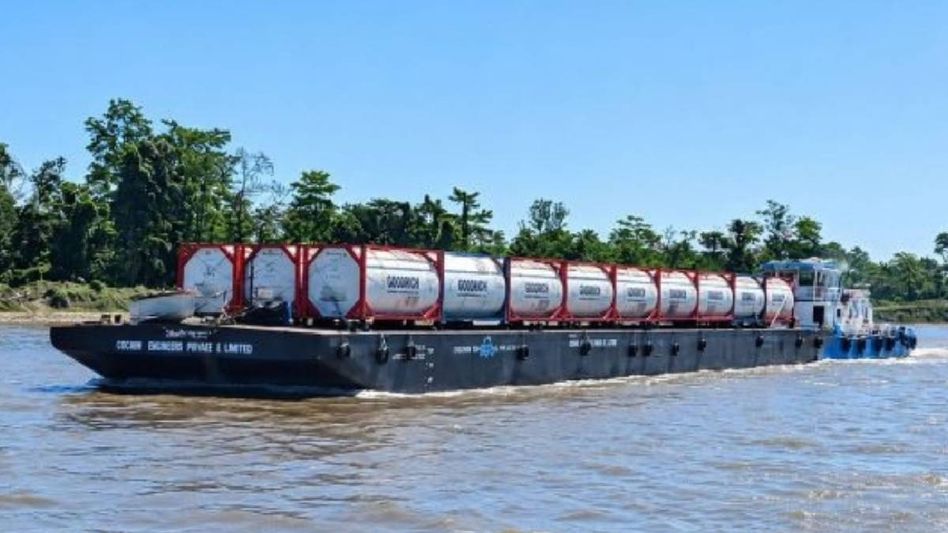 Assam’s Dibrugarh set to resume international cargo movement on Brahmaputra after nearly 80 years Assam’s Dibrugarh set to resume international cargo movement on Brahmaputra after nearly 80 years