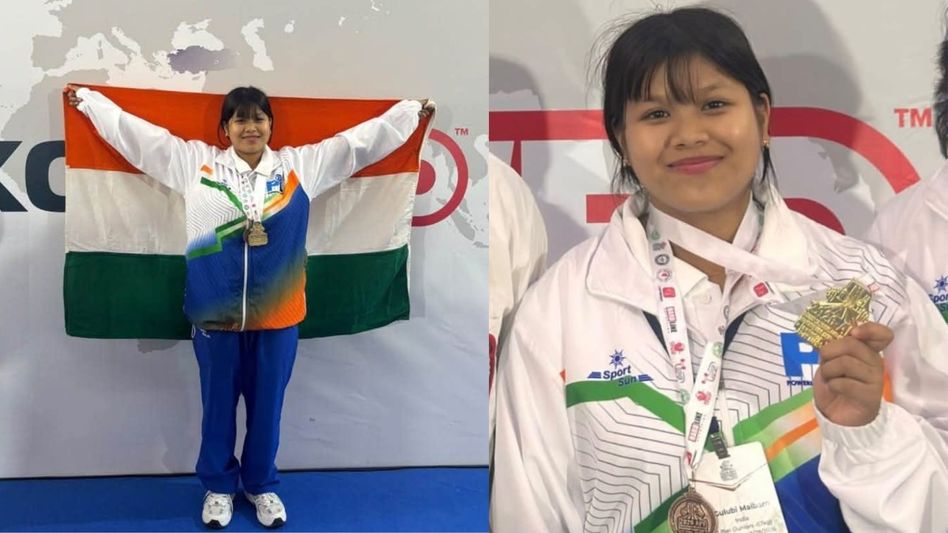 Manipur’s Maibam Gulubi wins gold at Asian Bench Press Championships in Istanbul Manipur’s Maibam Gulubi wins gold at Asian Bench Press Championships in Istanbul