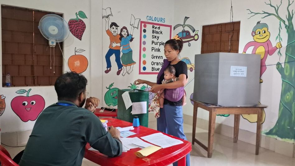 Tripura Village Committee polls record 79% turnout till 6 PM; one firing incident, three complaints filed Tripura Village Committee polls record 79% turnout till 6 PM; one firing incident, three complaints filed