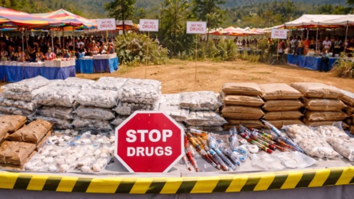 Mizoram launches 3-year anti-drug action plan; Tlangmawi declared first drug-free village Mizoram launches 3-year anti-drug action plan; Tlangmawi declared first drug-free village