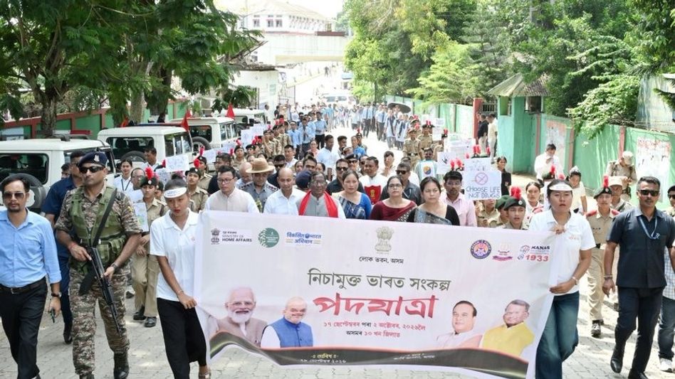 Assam Governor leads Anti-Drug Awareness Rally in Diphu, calls for a drug-free India Assam Governor leads Anti-Drug Awareness Rally in Diphu, calls for a drug-free India
