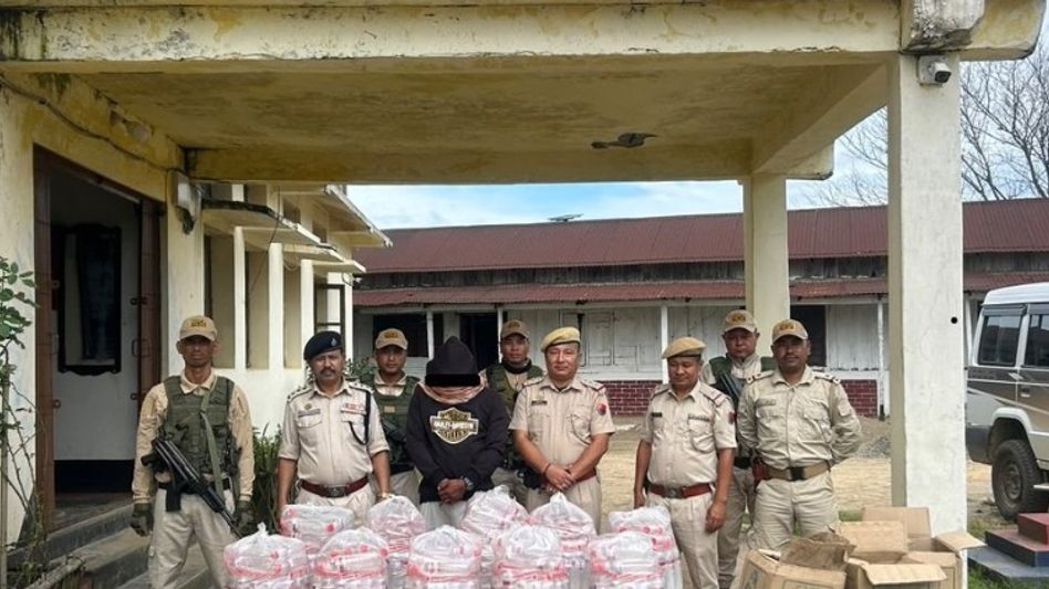 Manipur: Tamenglong Police seize 260 litres of illegal DIC liquor amid ongoing crackdown on illegal liquor and drugs Manipur: Tamenglong Police seize 260 litres of illegal DIC liquor amid ongoing crackdown on illegal liquor and drugs