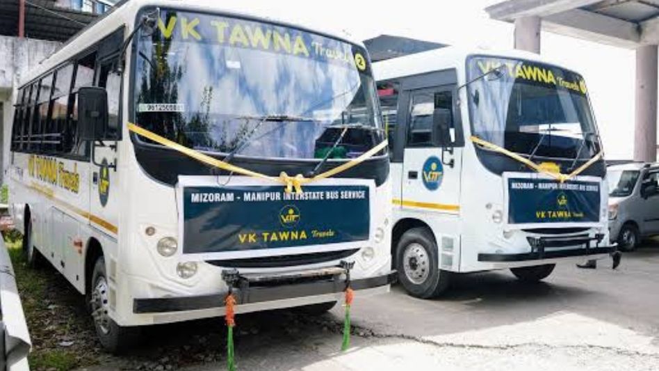Mizoram-Manipur bus service to begin October 1, connect Sairang with Churachandpur Mizoram-Manipur bus service to begin October 1, connect Sairang with Churachandpur