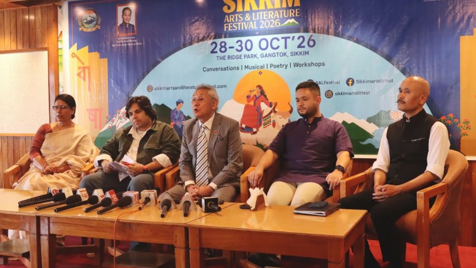 Sikkim Arts and Literature Festival 2026 to be held in Gangtok from October 28–30 Sikkim Arts and Literature Festival 2026 to be held in Gangtok from October 28–30