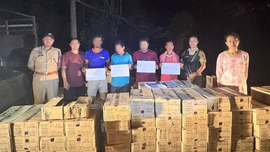 1,015 litres of illicit liquor seized in Assam’s Dima Hasao, two detained 1,015 litres of illicit liquor seized in Assam’s Dima Hasao, two detained