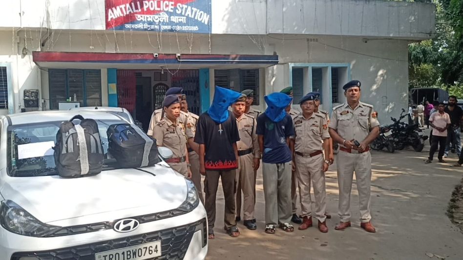 Tripura Police seize over 31 kg of suspected ganja in two operations, arrest three Tripura Police seize over 31 kg of suspected ganja in two operations, arrest three