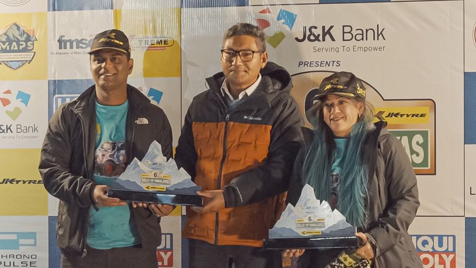 Meghalaya wins best team award at Rally of the Himalayas; Phoebe Nongrum named best female driver Meghalaya wins best team award at Rally of the Himalayas; Phoebe Nongrum named best female driver