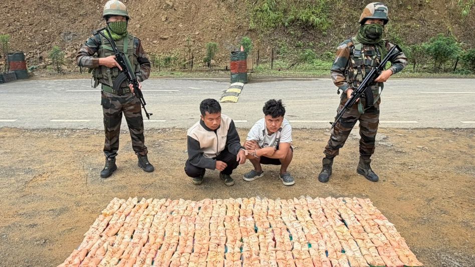 Assam Rifles seize heroin worth over Rs 5 crore in Mizoram Assam Rifles seize heroin worth over Rs 5 crore in Mizoram