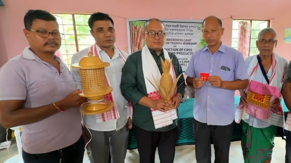 Assam's Boko promotes traditional cane, bamboo craft through free skill training Assam's Boko promotes traditional cane, bamboo craft through free skill training