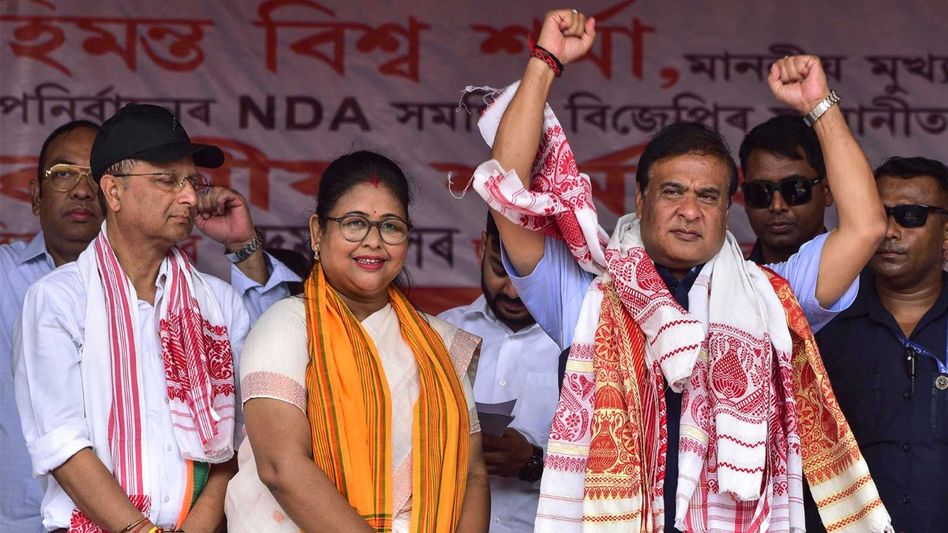 Assam: NDA intensifies Nagaon bypoll campaign; 2,309 booths to hold padyatras on final day Assam: NDA intensifies Nagaon bypoll campaign; 2,309 booths to hold padyatras on final day