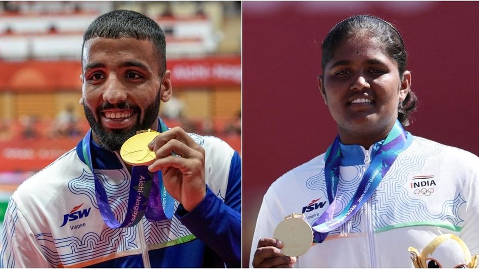 IOA names Kumkum Mohod, Sujeet Kalkal best female and male sportspersons of Asian Games IOA names Kumkum Mohod, Sujeet Kalkal best female and male sportspersons of Asian Games