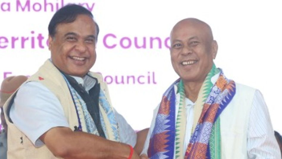 Himanta hails Hagrama Mohilary-led BTC on completing one year, highlights ‘triple-engine’ development Himanta hails Hagrama Mohilary-led BTC on completing one year, highlights ‘triple-engine’ development