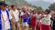 Arunachal MP Tai Tagak visits Indo-Myanmar border village in Longding Arunachal MP Tai Tagak visits Indo-Myanmar border village in Longding