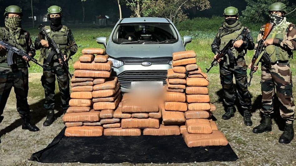 340 kg ganja worth Rs 1.74 crore seized in Tripura’s Khowai 340 kg ganja worth Rs 1.74 crore seized in Tripura’s Khowai