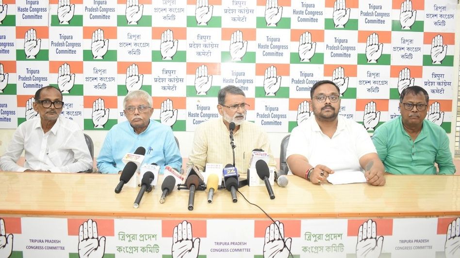 Tripura Congress to hold ‘Save Democracy’ protest in Agartala against CEC Tripura Congress to hold ‘Save Democracy’ protest in Agartala against CEC