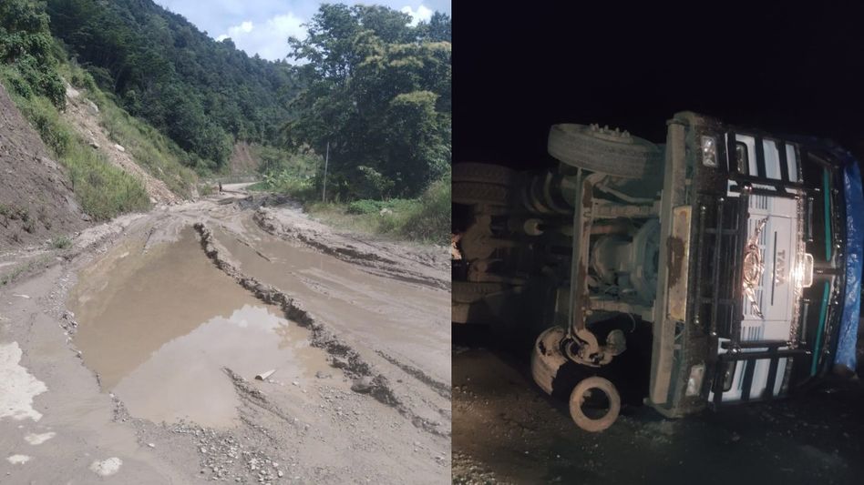 Manipur villagers seek probe into poor-quality work on NH-102A Tadubi–Phaibung stretch Manipur villagers seek probe into poor-quality work on NH-102A Tadubi–Phaibung stretch
