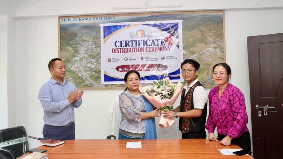 Manipur Dy CM Nemcha Kipgen pushes skill-first agenda for Kangpokpi youth Manipur Dy CM Nemcha Kipgen pushes skill-first agenda for Kangpokpi youth