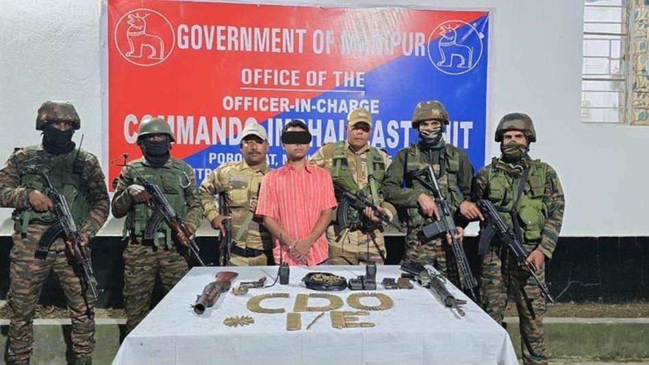 KCP (MFL) cadre arrested in Imphal East; arms and ammunition seized KCP (MFL) cadre arrested in Imphal East; arms and ammunition seized
