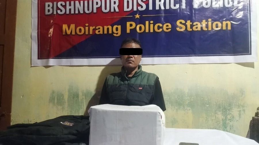 3.5 kg of suspected brown sugar seized in Manipur’s Bishnupur district, one arrested