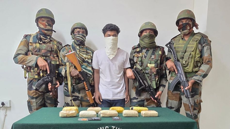 Assam Rifles seizes Yaba tablets worth Rs 2 crore in Tripura Assam Rifles seizes Yaba tablets worth Rs 2 crore in Tripura