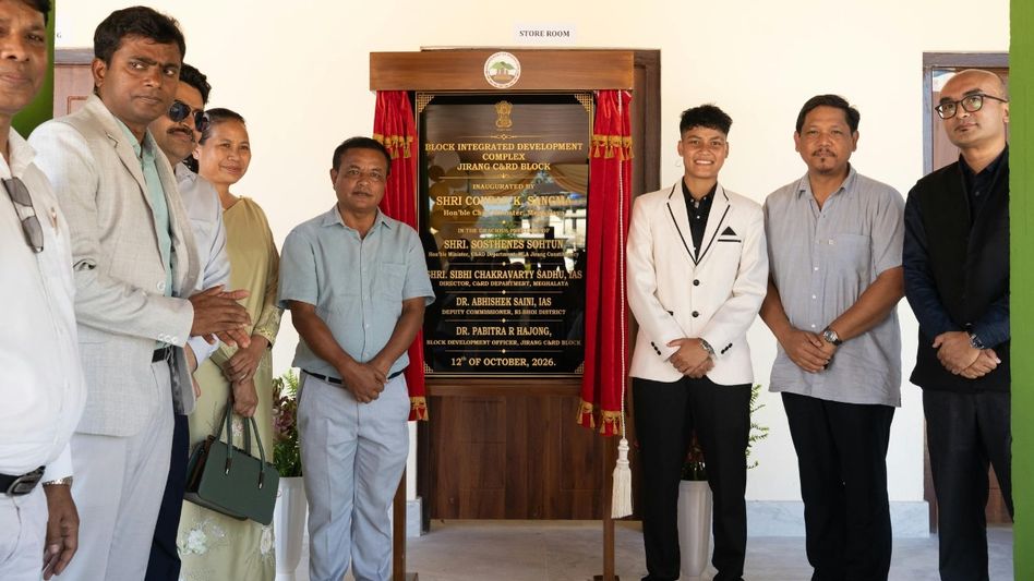 Meghalaya inaugurates new Jirang block office, approves Rs 4.5 crore for Mawhati facility Meghalaya inaugurates new Jirang block office, approves Rs 4.5 crore for Mawhati facility