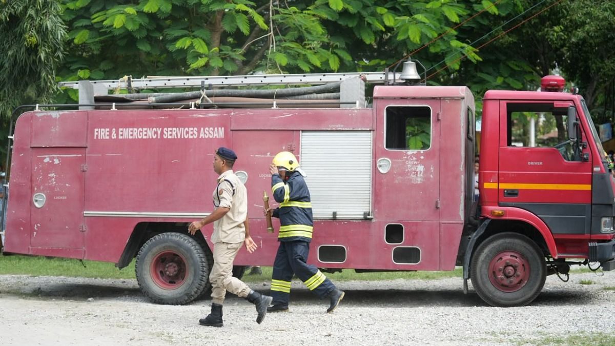 Mock drill on earthquake and fire emergencies held at Assam's Barpeta school