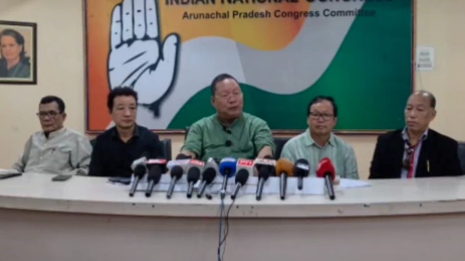 Siang dam row: Congress demands release of 4 Adi activists, pause on field activities Siang dam row: Congress demands release of 4 Adi activists, pause on field activities
