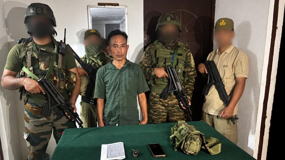 Suspected NSCN(K) overground worker held in joint operation in Arunachal's Bordumsa Suspected NSCN(K) overground worker held in joint operation in Arunachal's Bordumsa