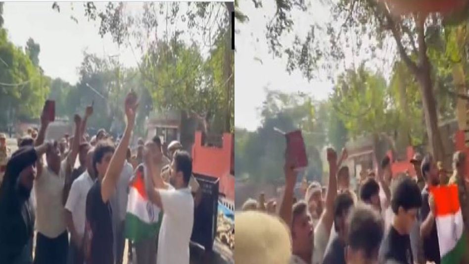 Delhi: Cockroach Janta Party leaders detained after entering Jantar Mantar, waving national flag Delhi: Cockroach Janta Party leaders detained after entering Jantar Mantar, waving national flag