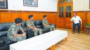Manipur: BSF DG meets CM after 9 killed in fresh firing incidents Manipur: BSF DG meets CM after 9 killed in fresh firing incidents