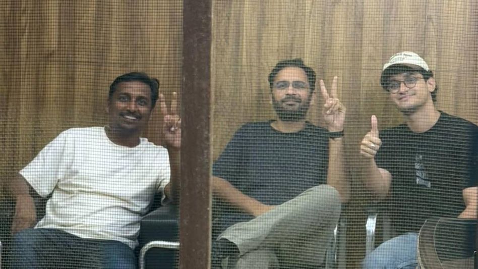 CJP leaders Saurav Das, Ashutosh Ranka remanded to 5-day judicial custody after Jantar Mantar protest CJP leaders Saurav Das, Ashutosh Ranka remanded to 5-day judicial custody after Jantar Mantar protest