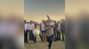 “Good thing the bowler wasn’t from Congress”: Himanta Sarma takes a swipe at Congress “Good thing the bowler wasn’t from Congress”: Himanta Sarma takes a swipe at Congress