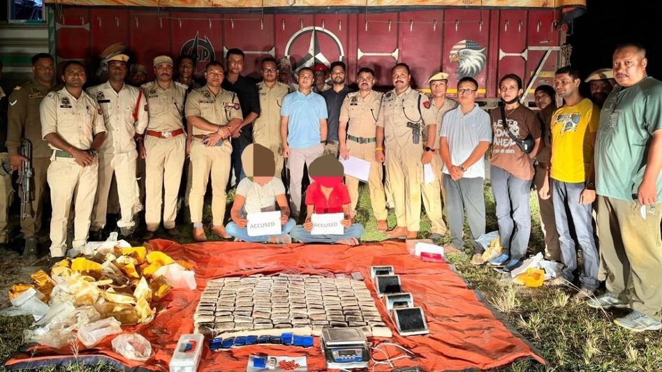 Yaba Tablets worth Rs 57.5 crore seized from truck in Assam’s Cachar, two apprehended Yaba Tablets worth Rs 57.5 crore seized from truck in Assam’s Cachar, two apprehended
