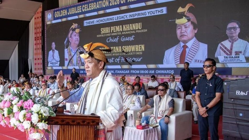 Arunachal CM extends greetings on All Nyishi Youth Association’s Golden Jubilee Arunachal CM extends greetings on All Nyishi Youth Association’s Golden Jubilee