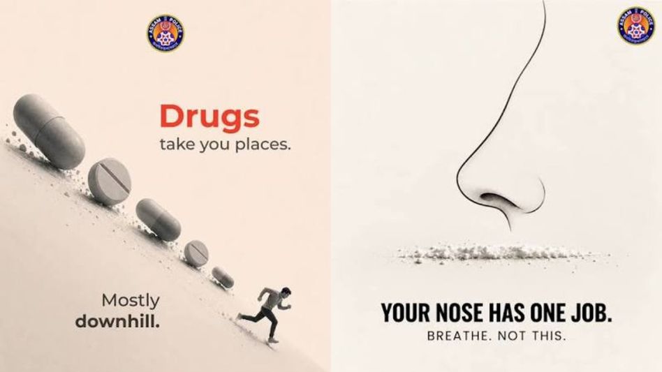 Assam Police’s ‘Think Before You Dope’ campaign hits 4.6 million views in three days Assam Police’s ‘Think Before You Dope’ campaign hits 4.6 million views in three days