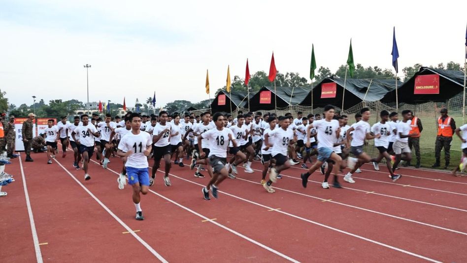 Indian Army concludes five-day Tripura Agniveer recruitment rally, 1,203 candidates participate Indian Army concludes five-day Tripura Agniveer recruitment rally, 1,203 candidates participate