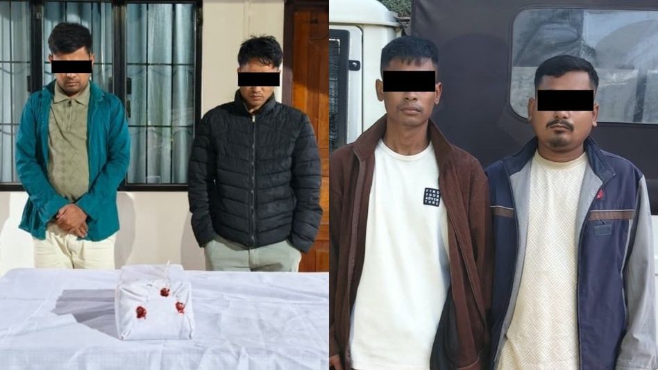 Manipur police arrest four in suspected brown sugar seizure, trace supplier to Assam Manipur police arrest four in suspected brown sugar seizure, trace supplier to Assam