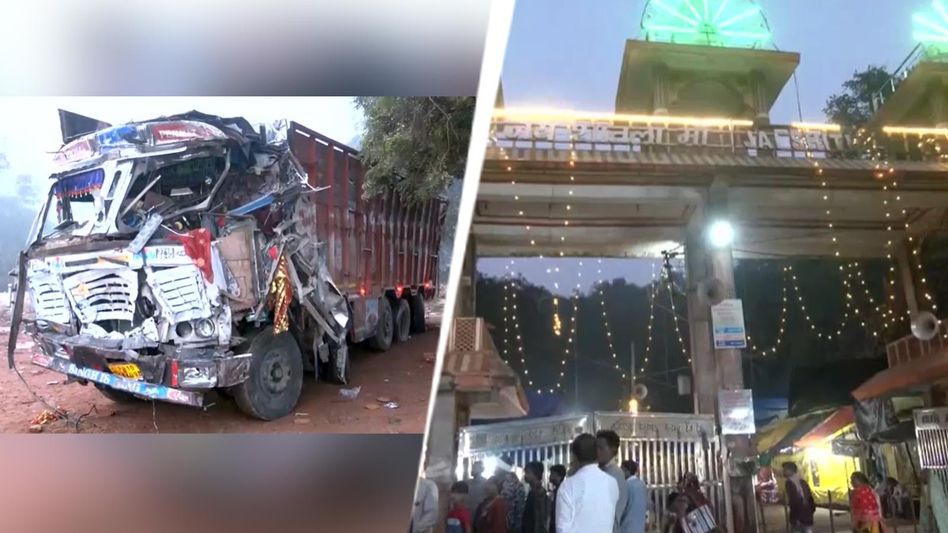 13 killed, nearly 40 injured as truck hits devotees near temple in Gwalior 13 killed, nearly 40 injured as truck hits devotees near temple in Gwalior