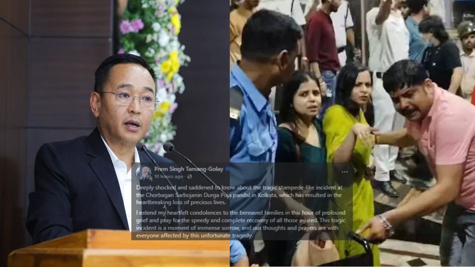 Sikkim CM Prem Singh Tamang mourns Kolkata stampede victims, extends condolences to families Sikkim CM Prem Singh Tamang mourns Kolkata stampede victims, extends condolences to families