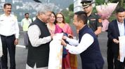 Sikkim Governor-designate Dushyant Kumar Gautam arrives in Gangtok ahead of October 19 oath Sikkim Governor-designate Dushyant Kumar Gautam arrives in Gangtok ahead of October 19 oath