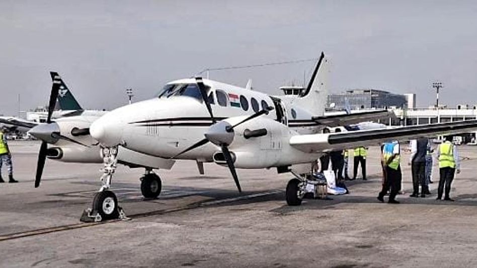 Air Ambulance from Tripura makes emergency landing in Dhaka after door opens; patient reportedly dies Air Ambulance from Tripura makes emergency landing in Dhaka after door opens; patient reportedly dies