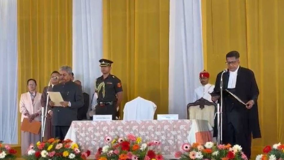 Dushyant Kumar Gautam sworn in as 19th Governor of Sikkim Dushyant Kumar Gautam sworn in as 19th Governor of Sikkim