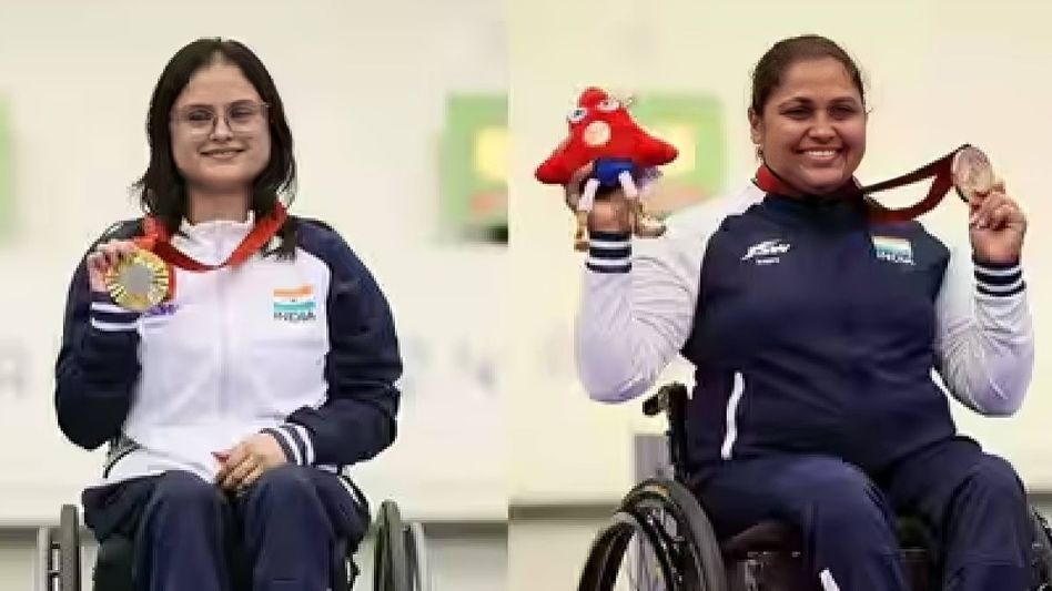 India's Mona Agarwal wins gold, sets games record as Avani Lekhara takes silver at Asian Para Games India's Mona Agarwal wins gold, sets games record as Avani Lekhara takes silver at Asian Para Games