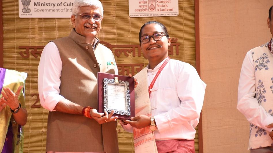 Tripura’s Raju Mog wins Ustad Bismillah Khan Yuva Puraskar 2025 for Sangrain dance Tripura’s Raju Mog wins Ustad Bismillah Khan Yuva Puraskar 2025 for Sangrain dance