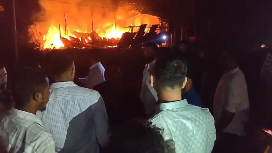 Major fire at Lalabazar in Assam’s Hailakandi destroys three establishments Major fire at Lalabazar in Assam’s Hailakandi destroys three establishments