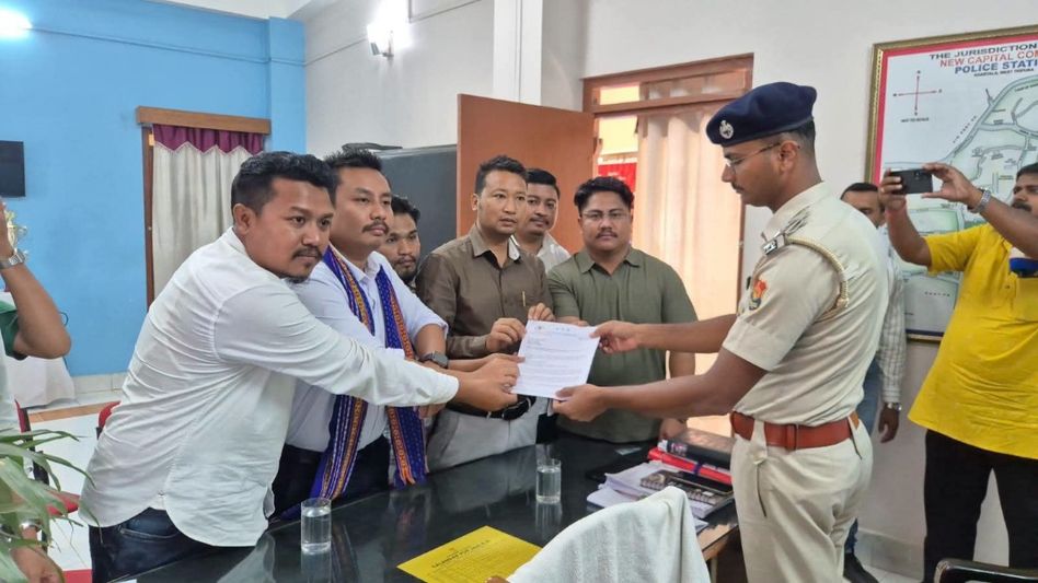 Youth Tipra Federation files police complaint against Amir Shokeen over alleged racial harassment of Tripura Youth Youth Tipra Federation files police complaint against Amir Shokeen over alleged racial harassment of Tripura Youth