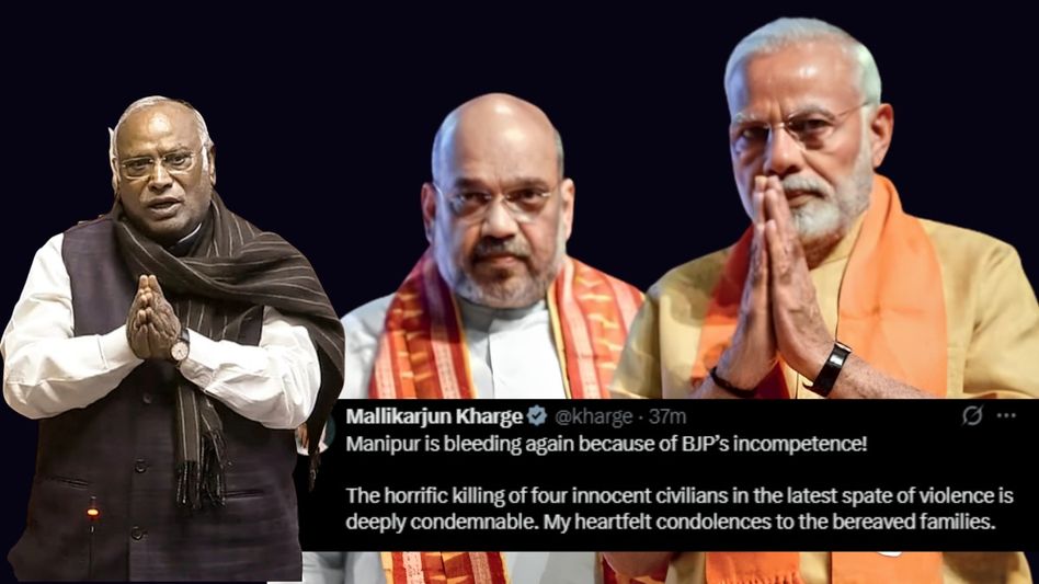 ‘How many more innocent lives must be lost?’ Kharge targets Modi, Shah over Manipur violence ‘How many more innocent lives must be lost?’ Kharge targets Modi, Shah over Manipur violence